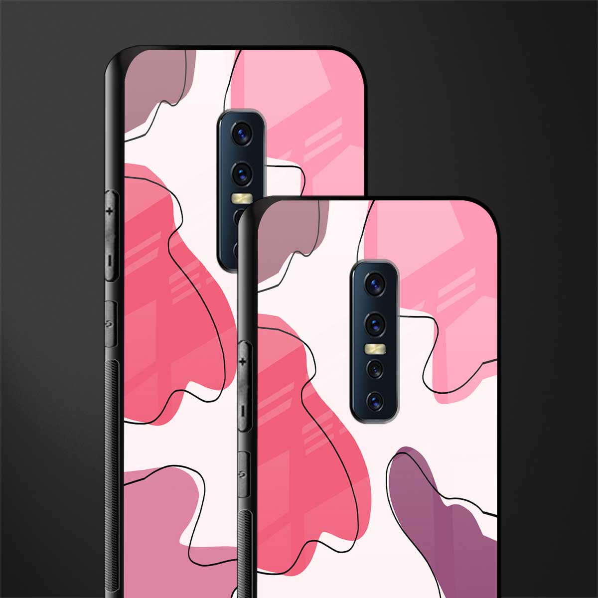 cotton candy taffy edition glass case for vivo v17 pro image-2