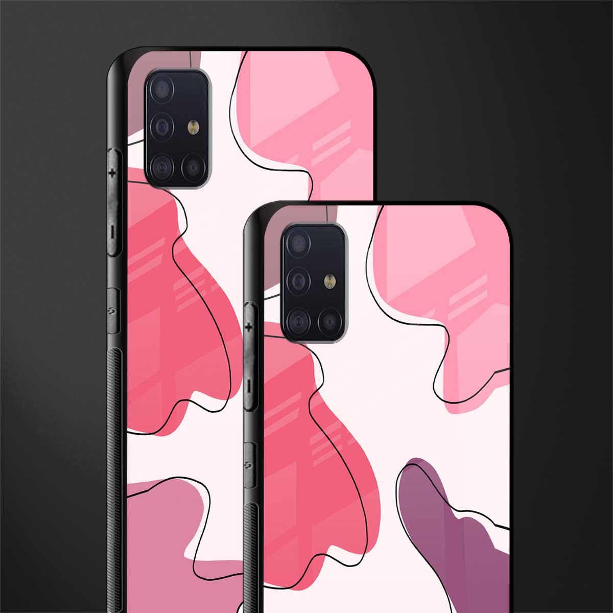 cotton candy taffy edition glass case for samsung galaxy a71 image-2