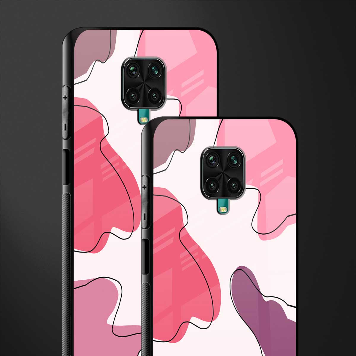 cotton candy taffy edition glass case for redmi note 9 pro max image-2