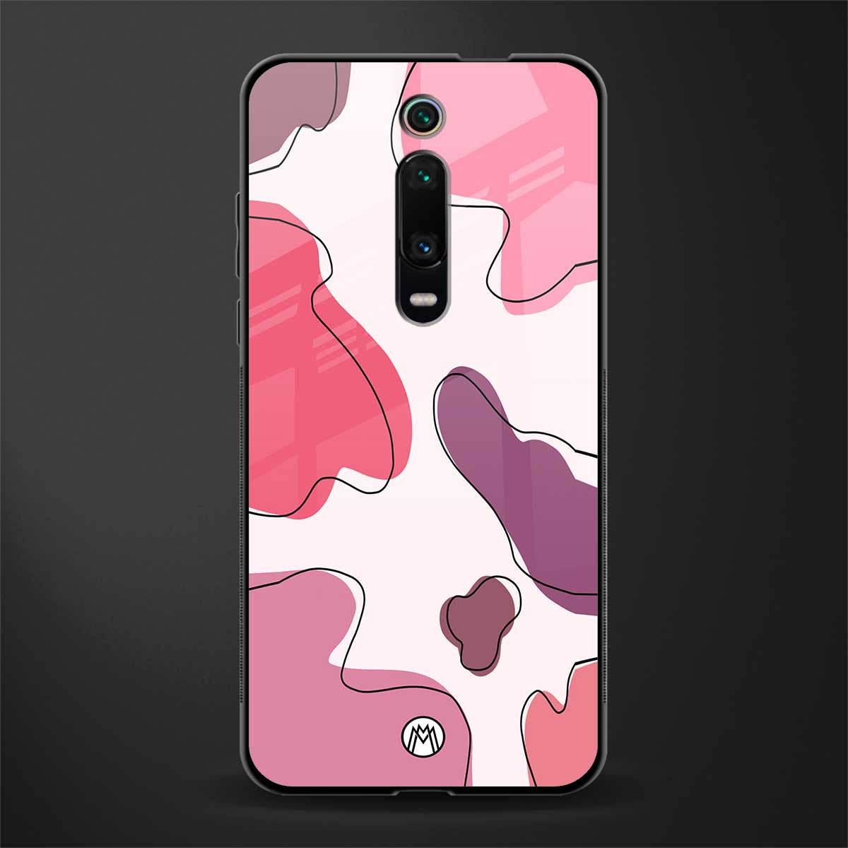cotton candy taffy edition glass case for redmi k20 image