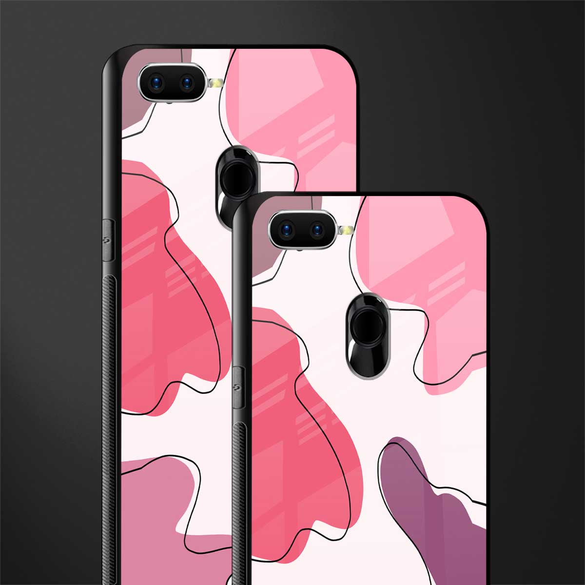 cotton candy taffy edition glass case for oppo a5s image-2