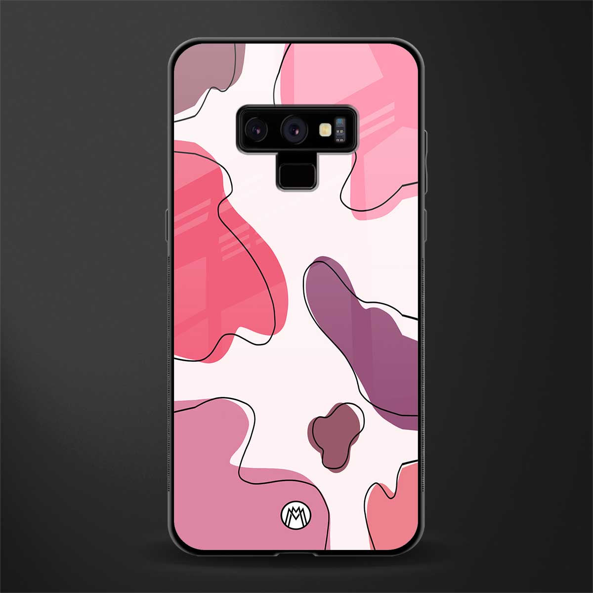cotton candy taffy edition glass case for samsung galaxy note 9 image