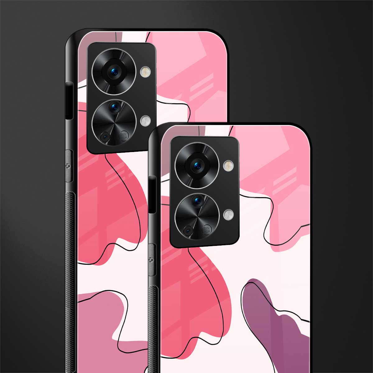 cotton candy taffy edition glass case for phone case | glass case for oneplus nord 2t 5g