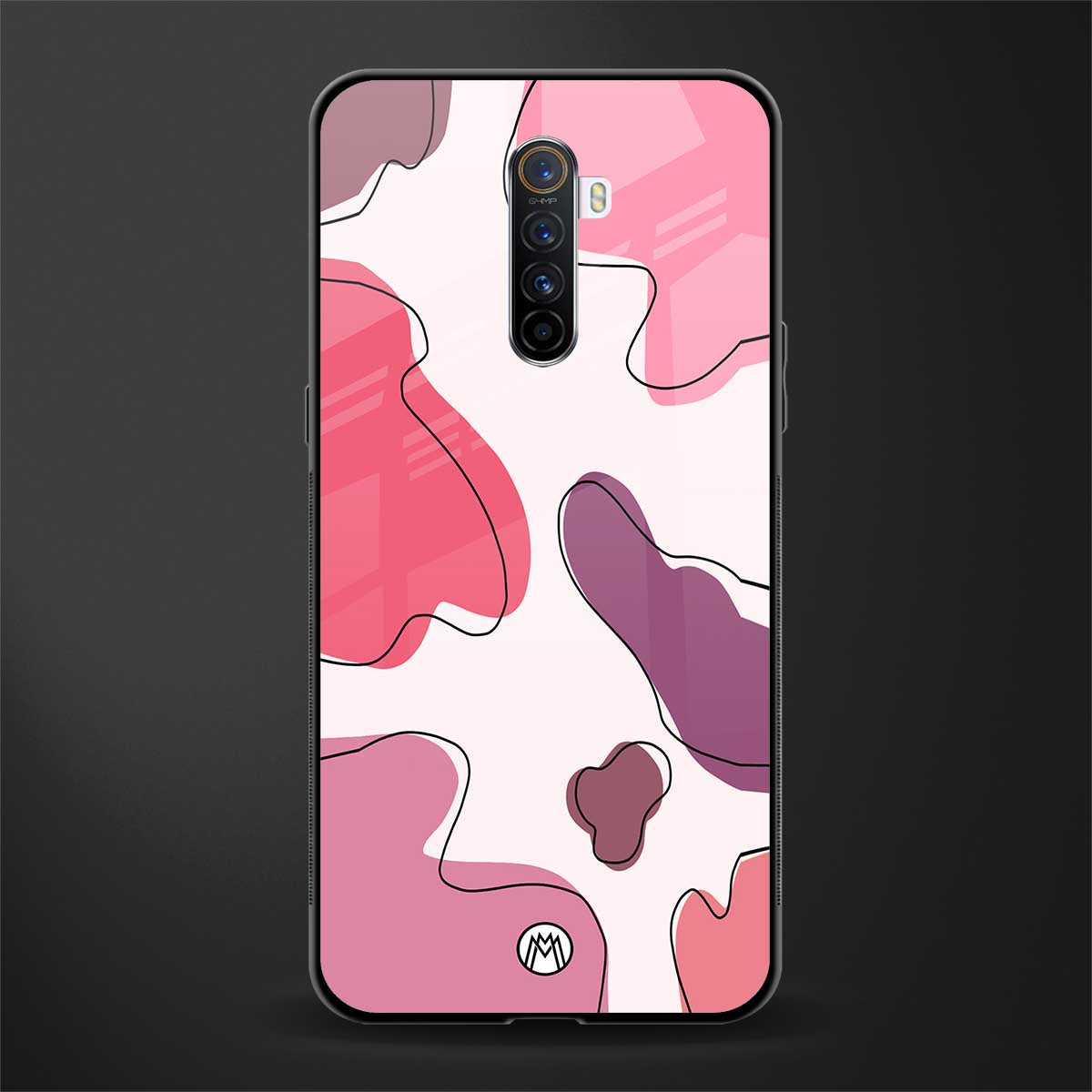 cotton candy taffy edition glass case for realme x2 pro image