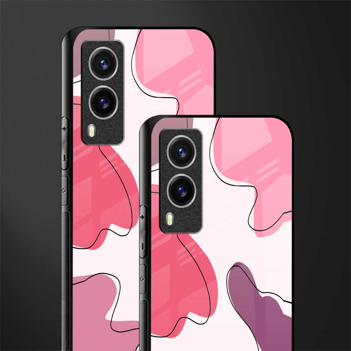 cotton candy taffy edition glass case for vivo v21e 5g image-2