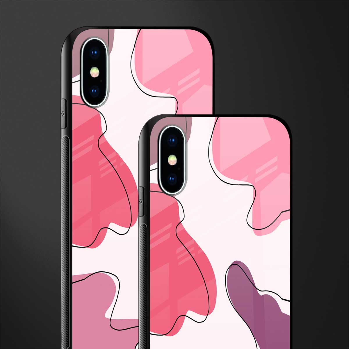 cotton candy taffy edition glass case for iphone x image-2