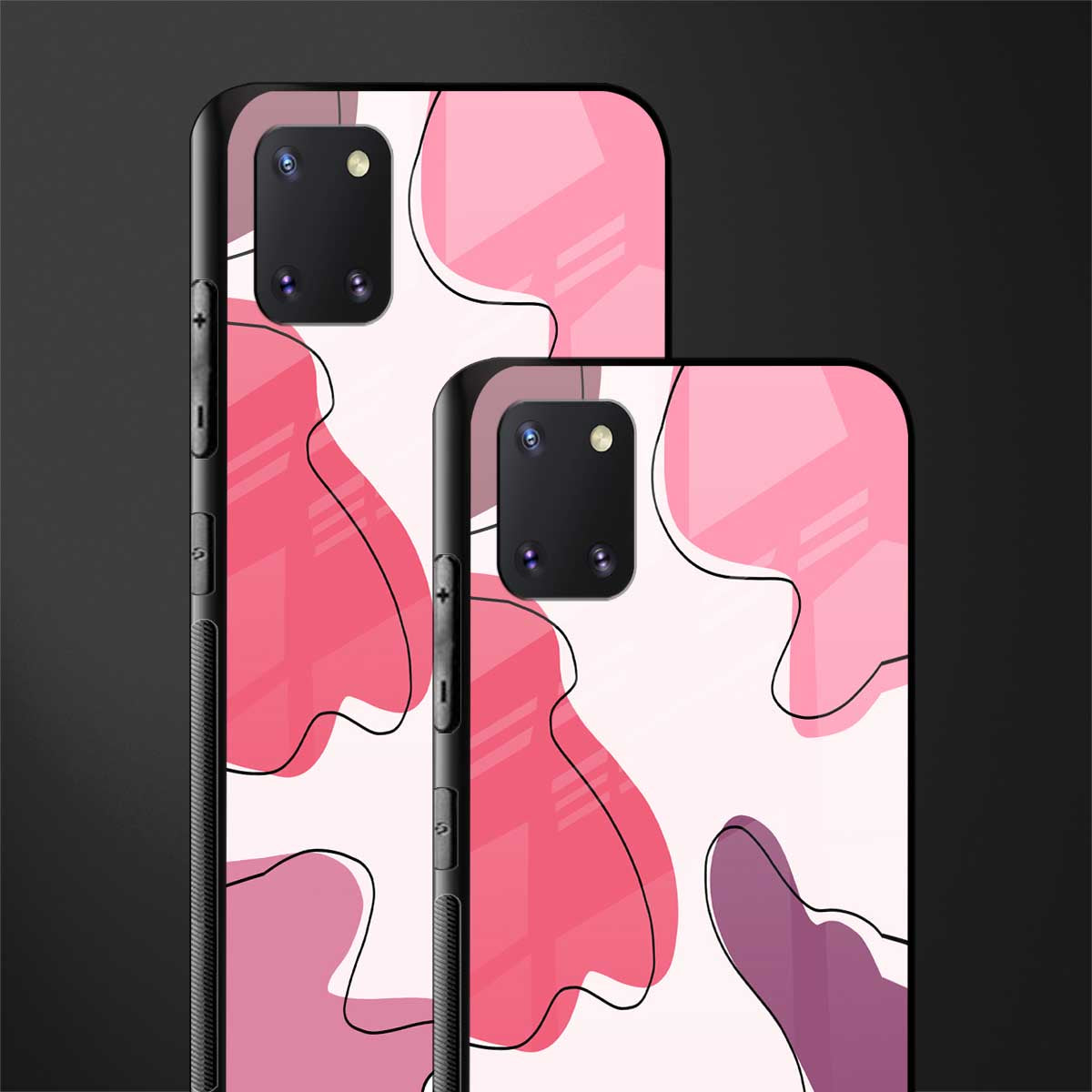 cotton candy taffy edition glass case for samsung a81 image-2