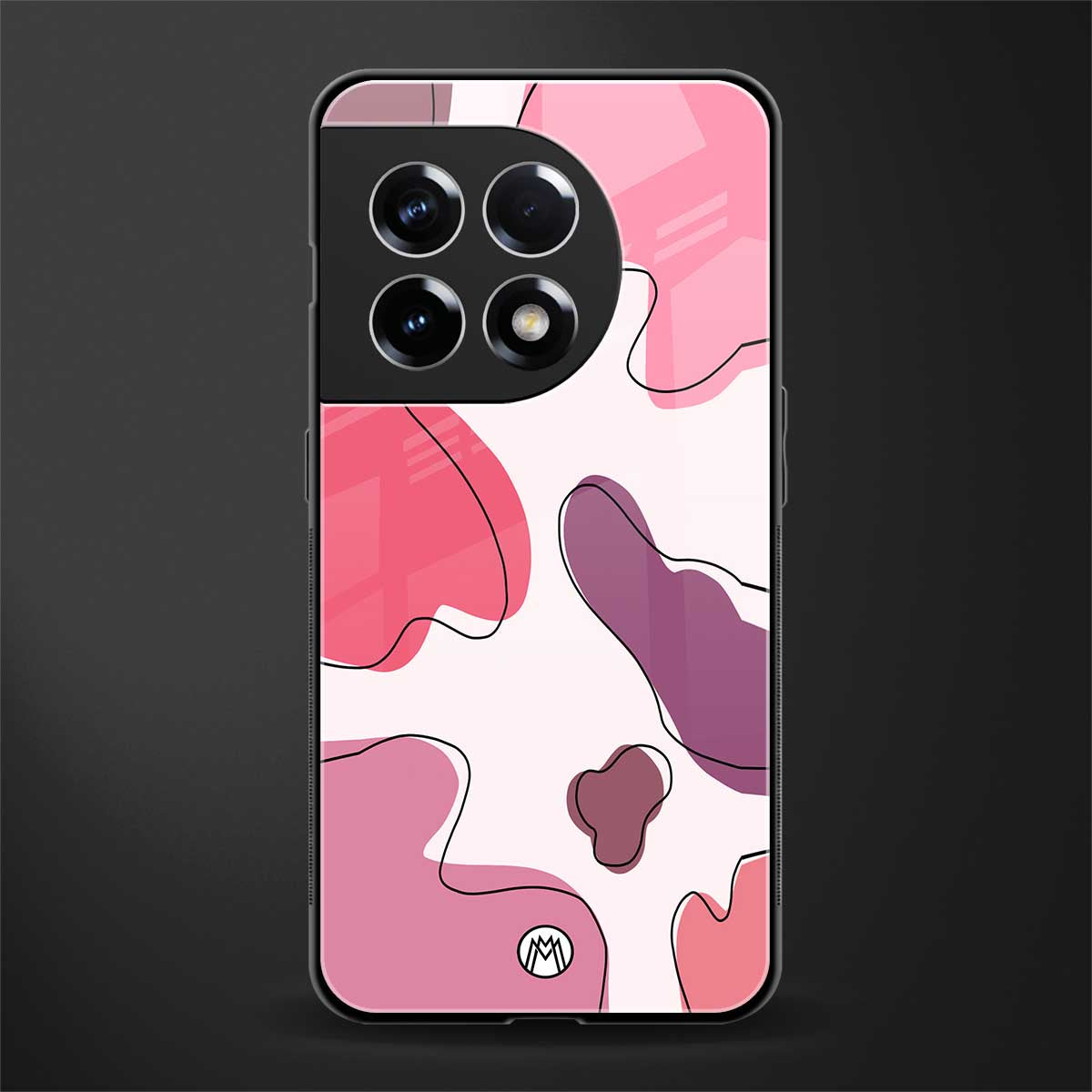 cotton candy taffy edition back phone cover | glass case for oneplus 11r