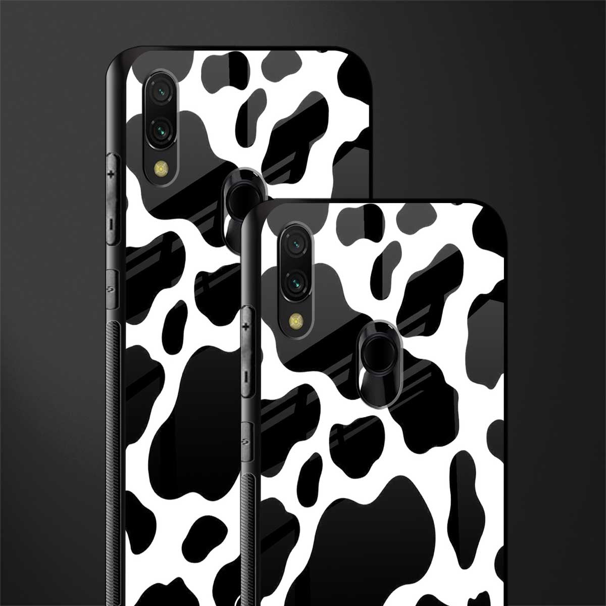 cow fur glass case for redmi y3 image-2