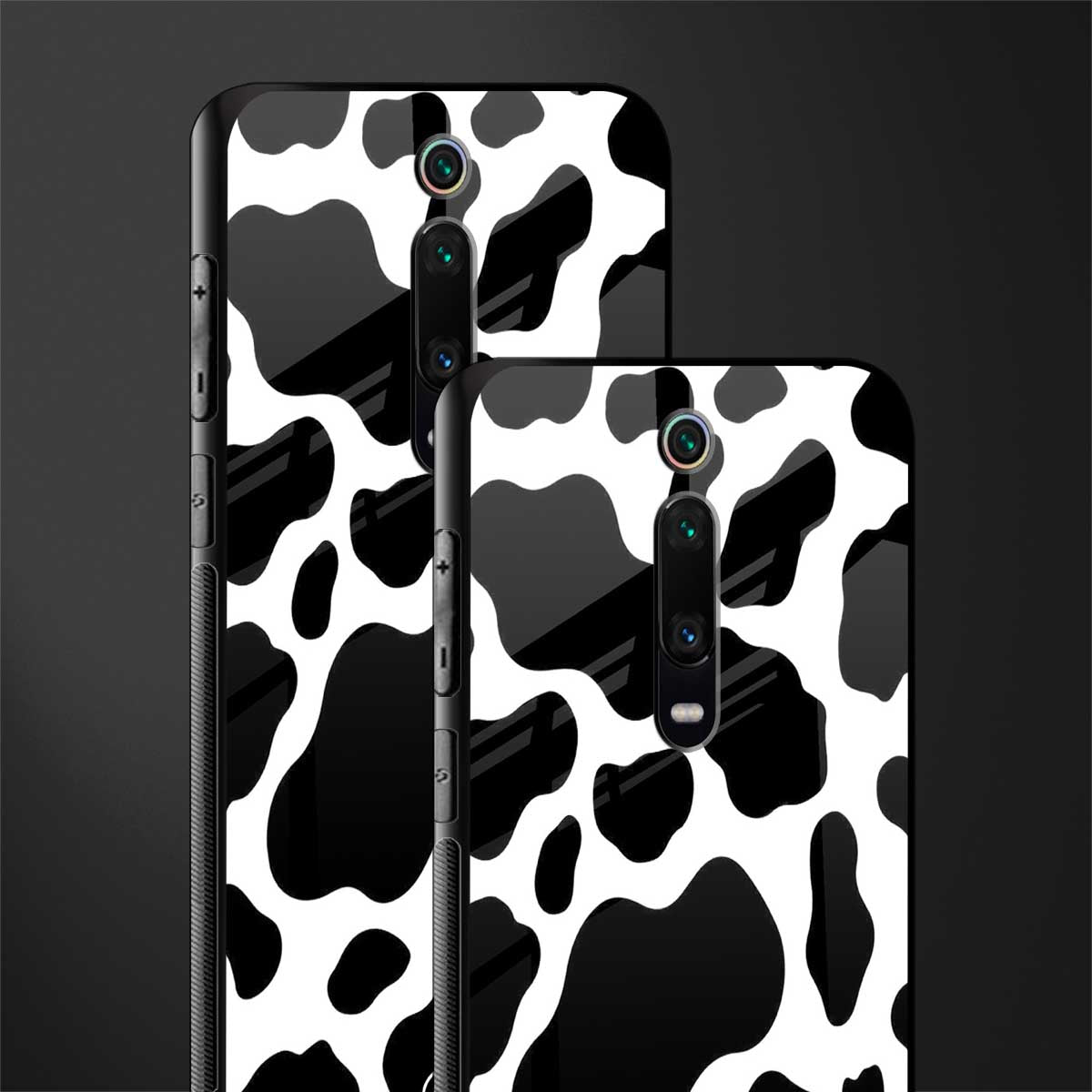 cow fur glass case for redmi k20 image-2