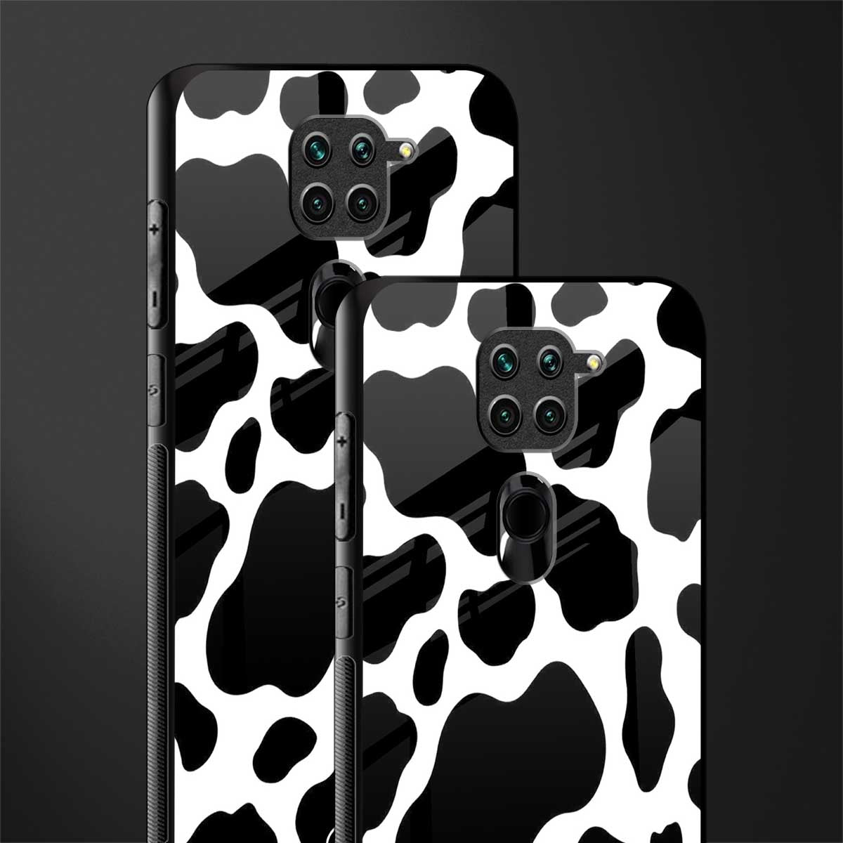 cow fur glass case for redmi note 9 image-2