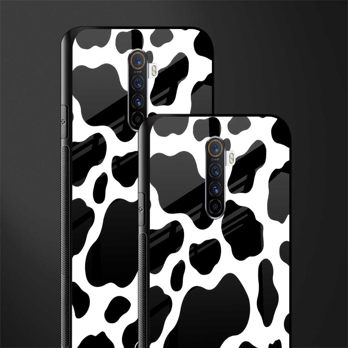 cow fur glass case for realme x2 pro image-2