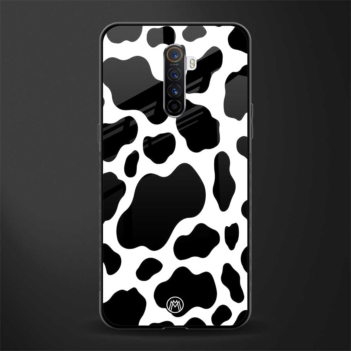 cow fur glass case for realme x2 pro image