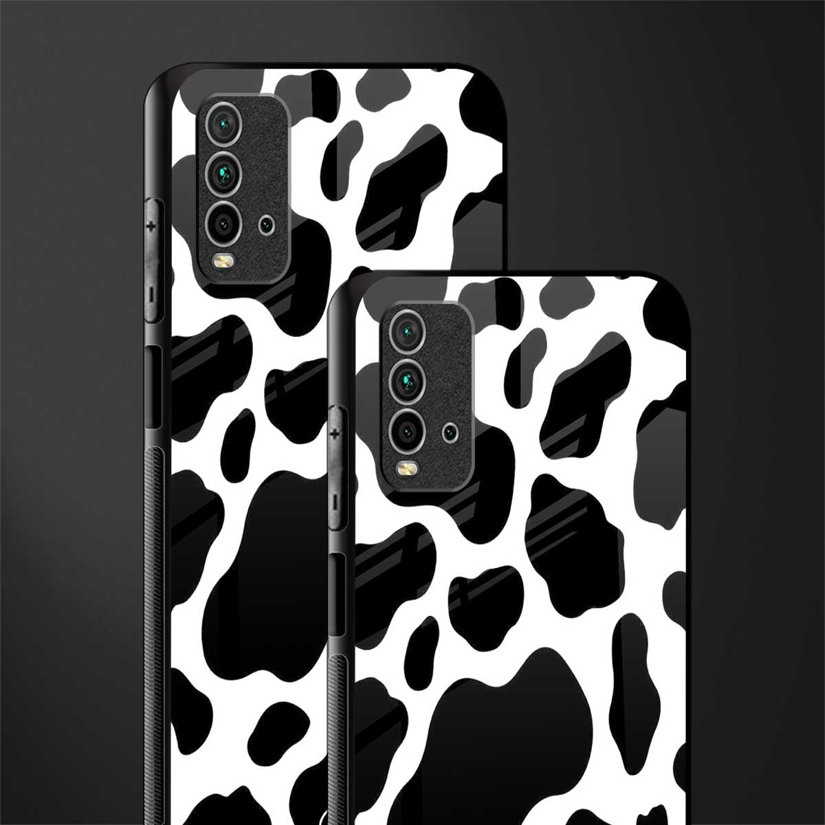cow fur glass case for redmi 9 power image-2