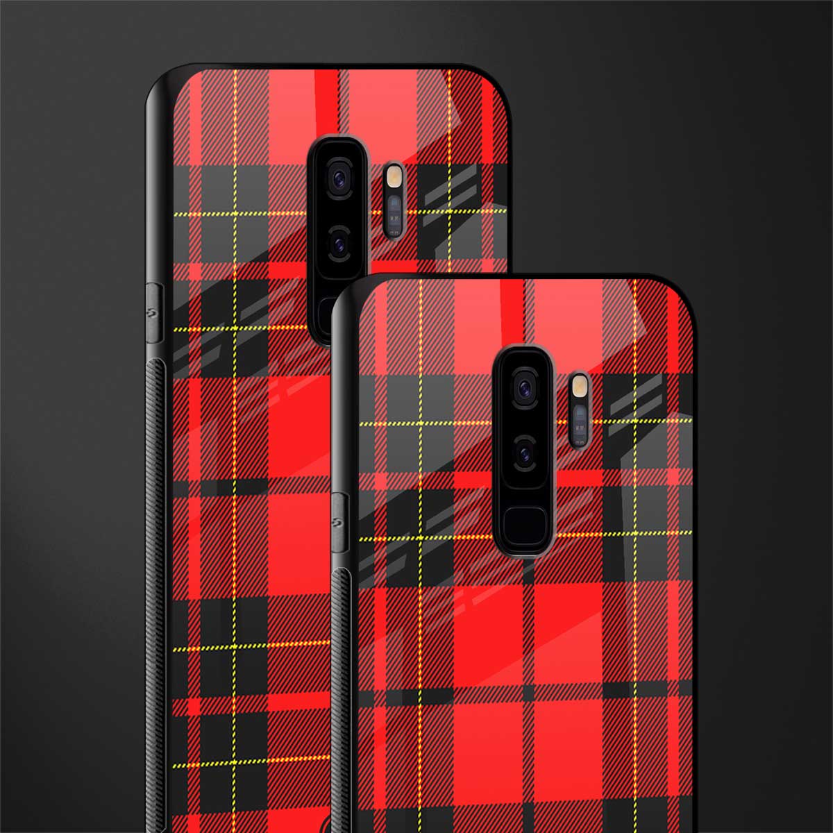 cozy red sweater glass case for samsung galaxy s9 plus image-2