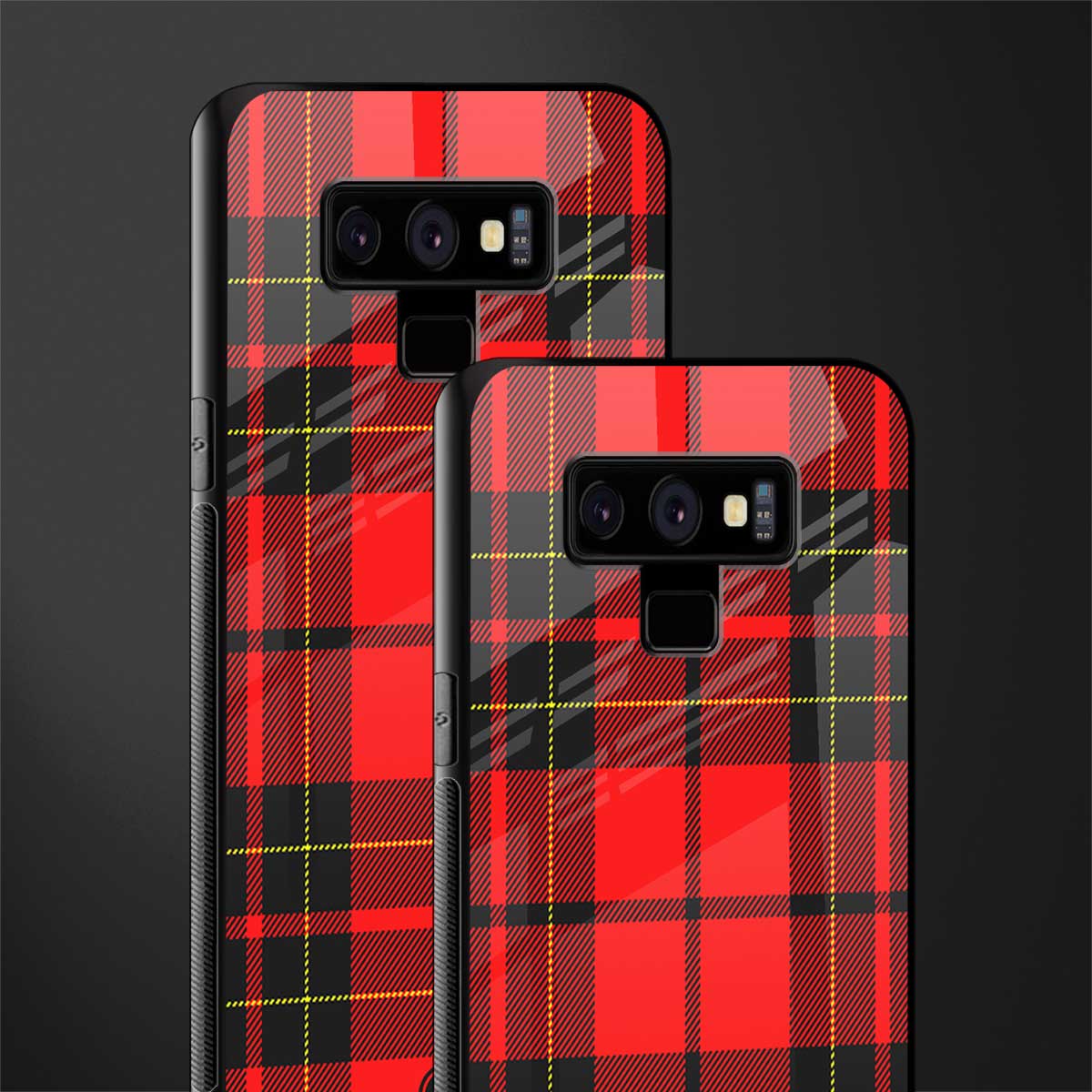 cozy red sweater glass case for samsung galaxy note 9 image-2