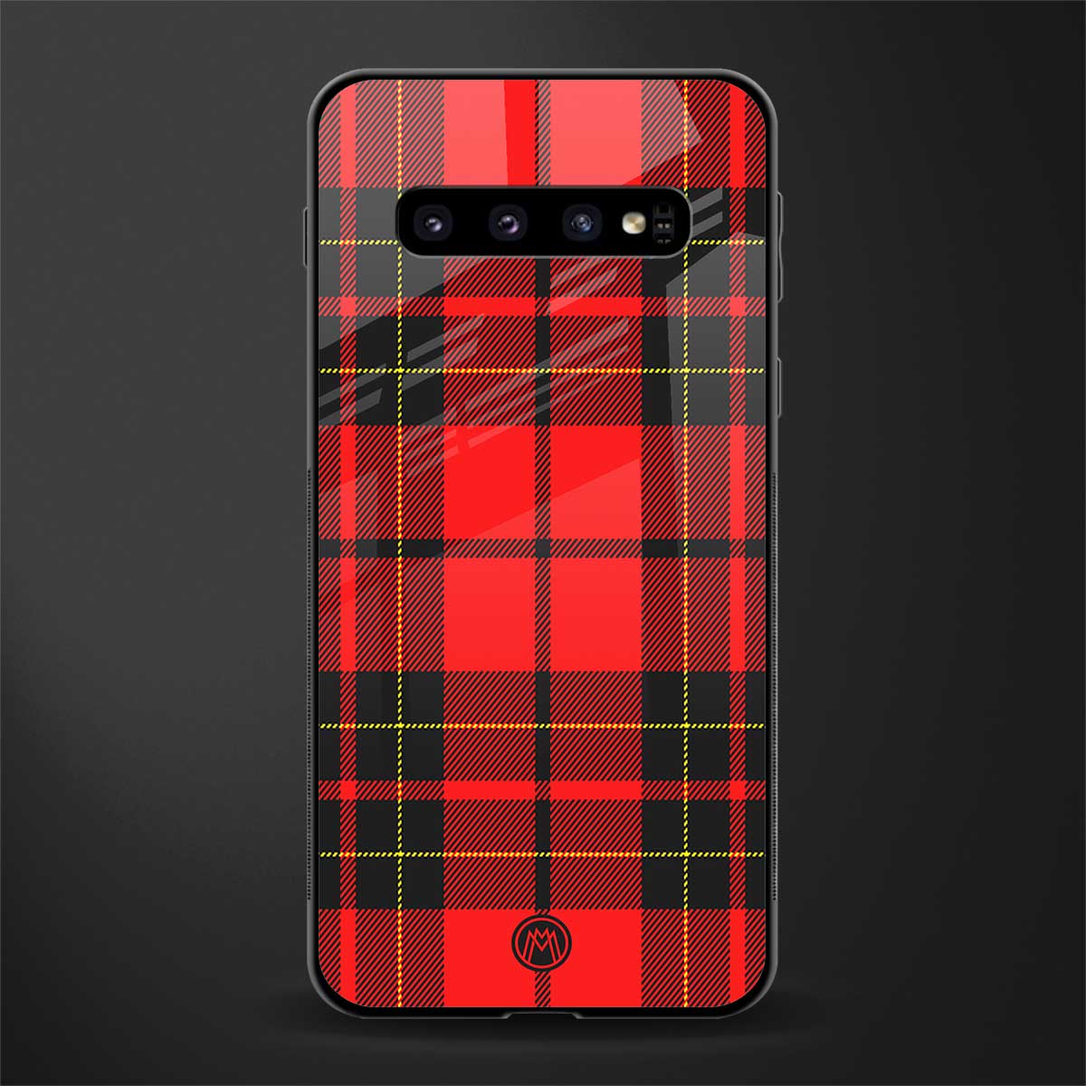cozy red sweater glass case for samsung galaxy s10 image