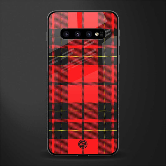 cozy red sweater glass case for samsung galaxy s10 plus image