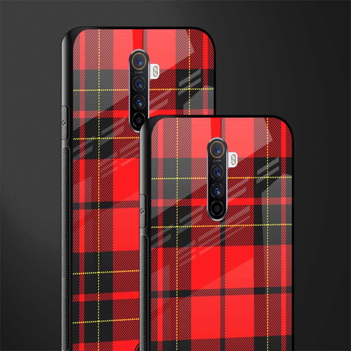 cozy red sweater glass case for realme x2 pro image-2