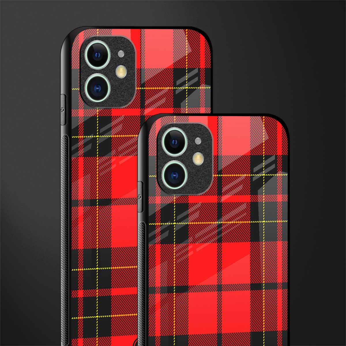 cozy red sweater glass case for iphone 12 mini image-2