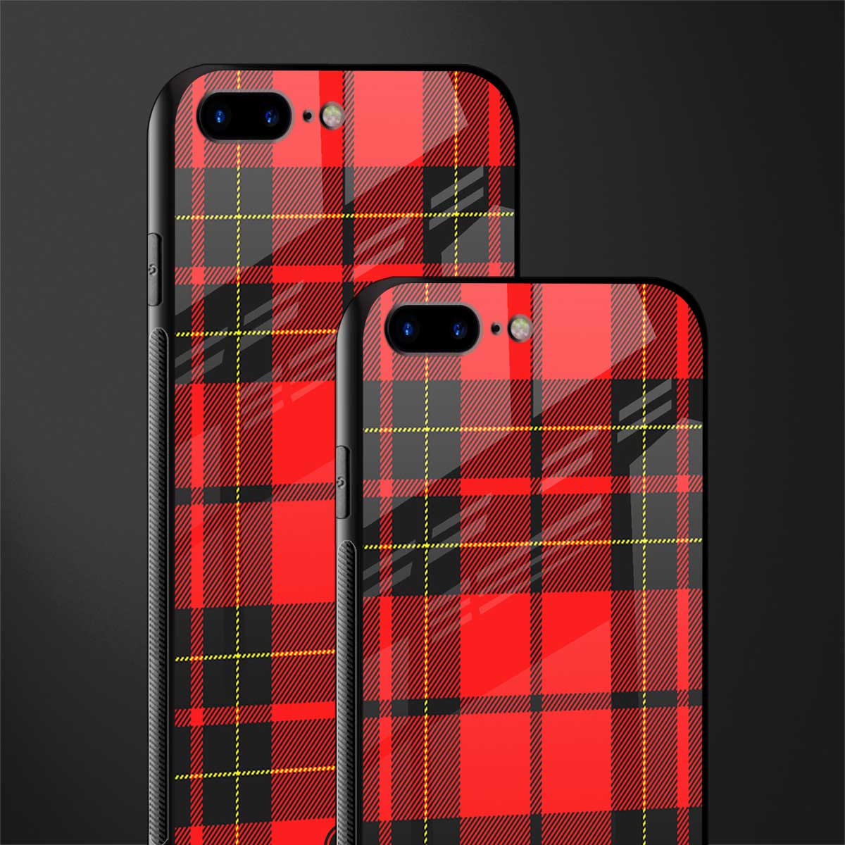 cozy red sweater glass case for iphone 8 plus image-2