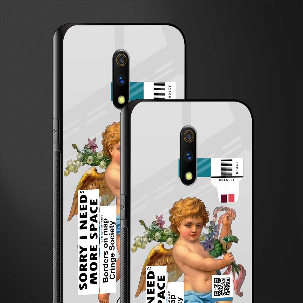 cringe society glass case for oppo k3 image-2