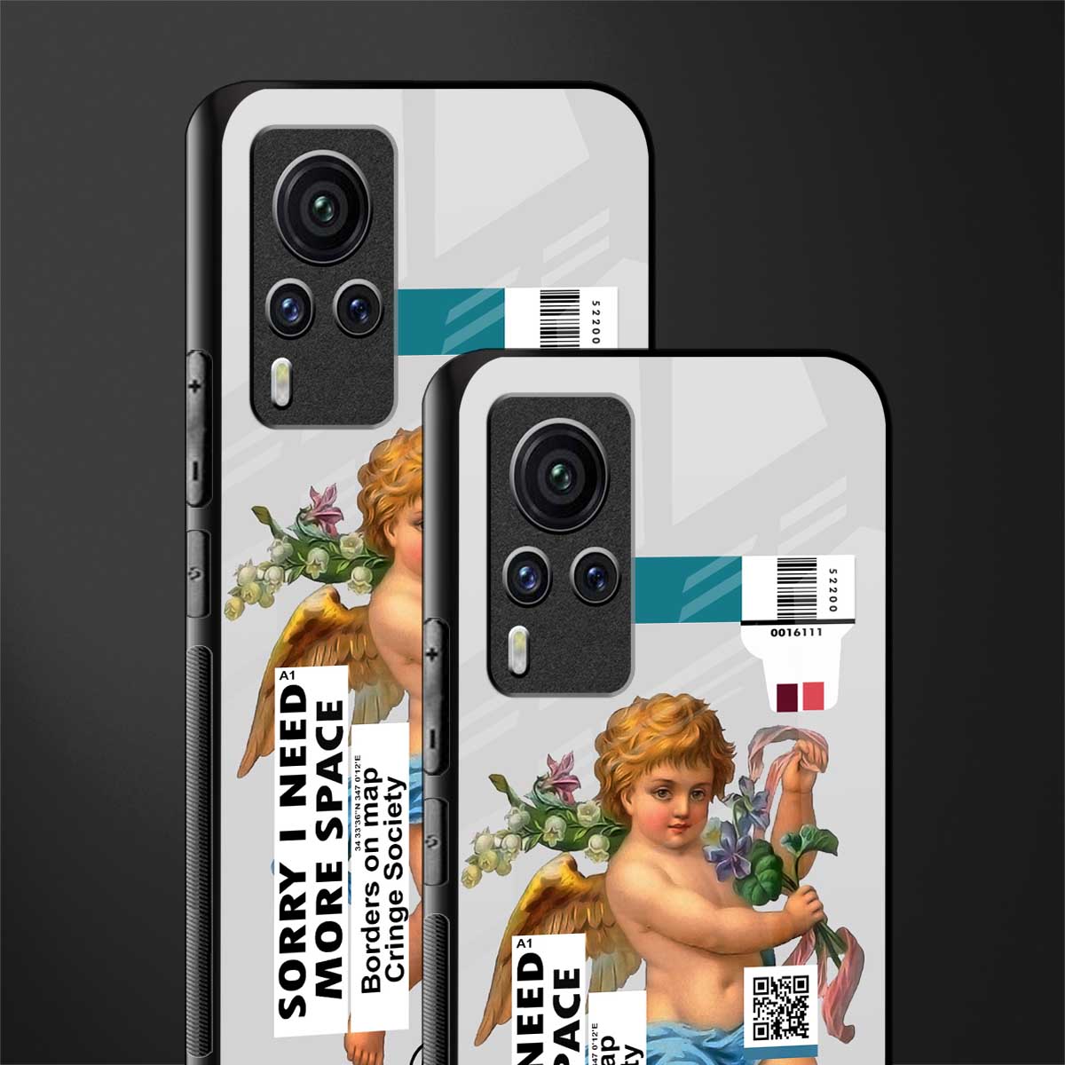 cringe society glass case for vivo x60 pro image-2