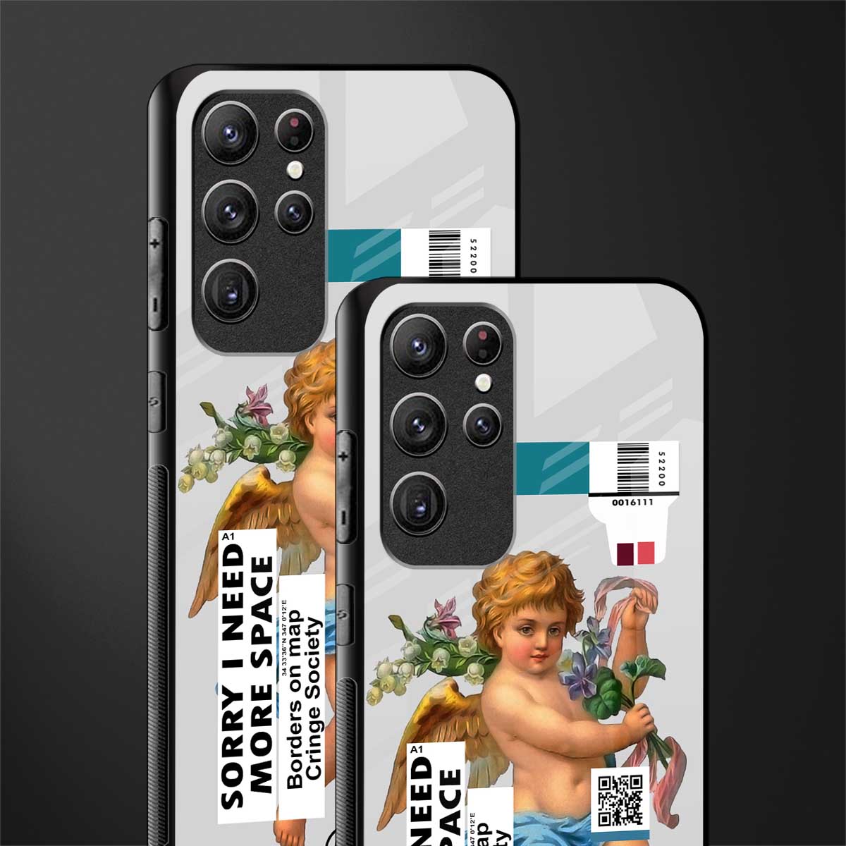 cringe society glass case for samsung galaxy s21 ultra image-2
