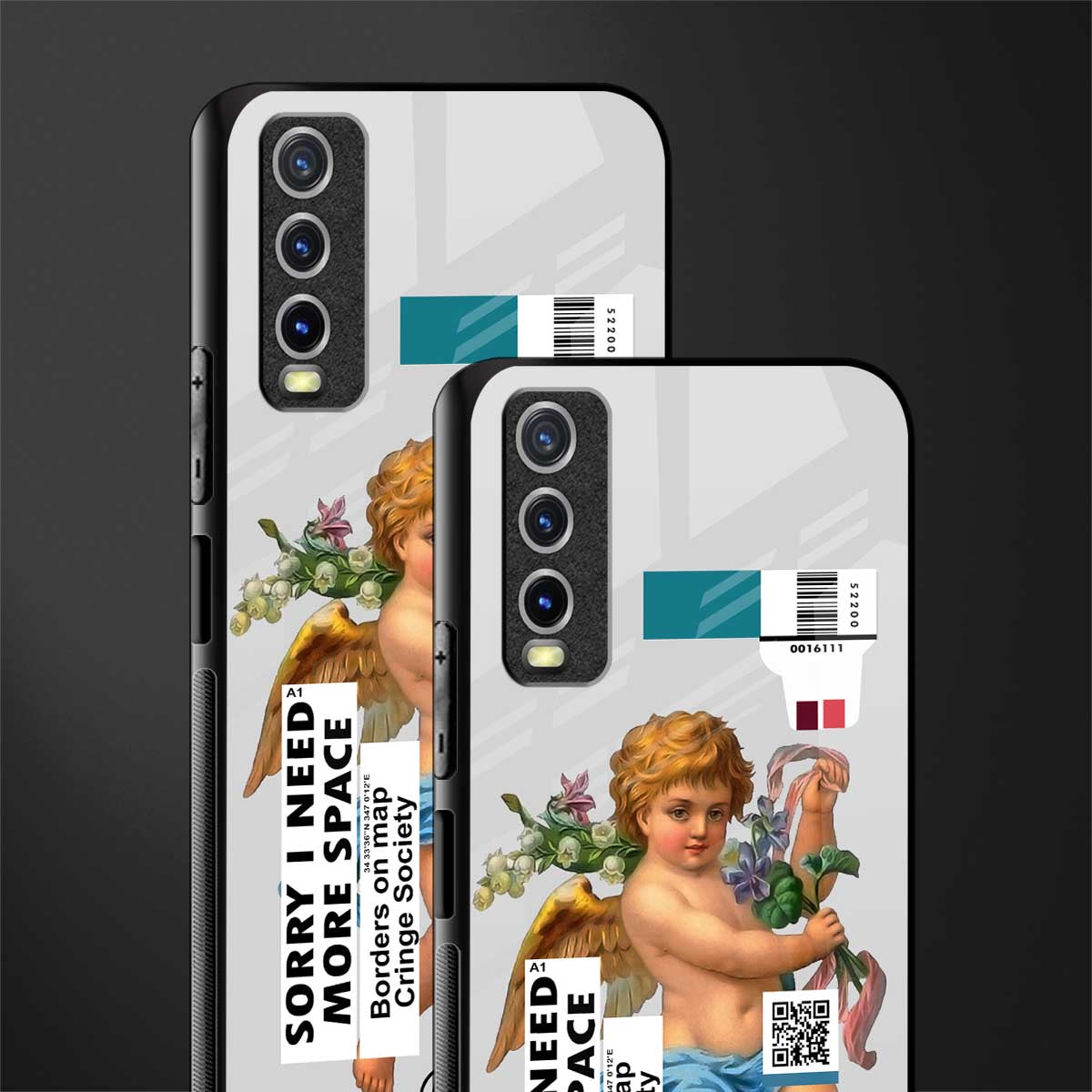 cringe society glass case for vivo y12g image-2