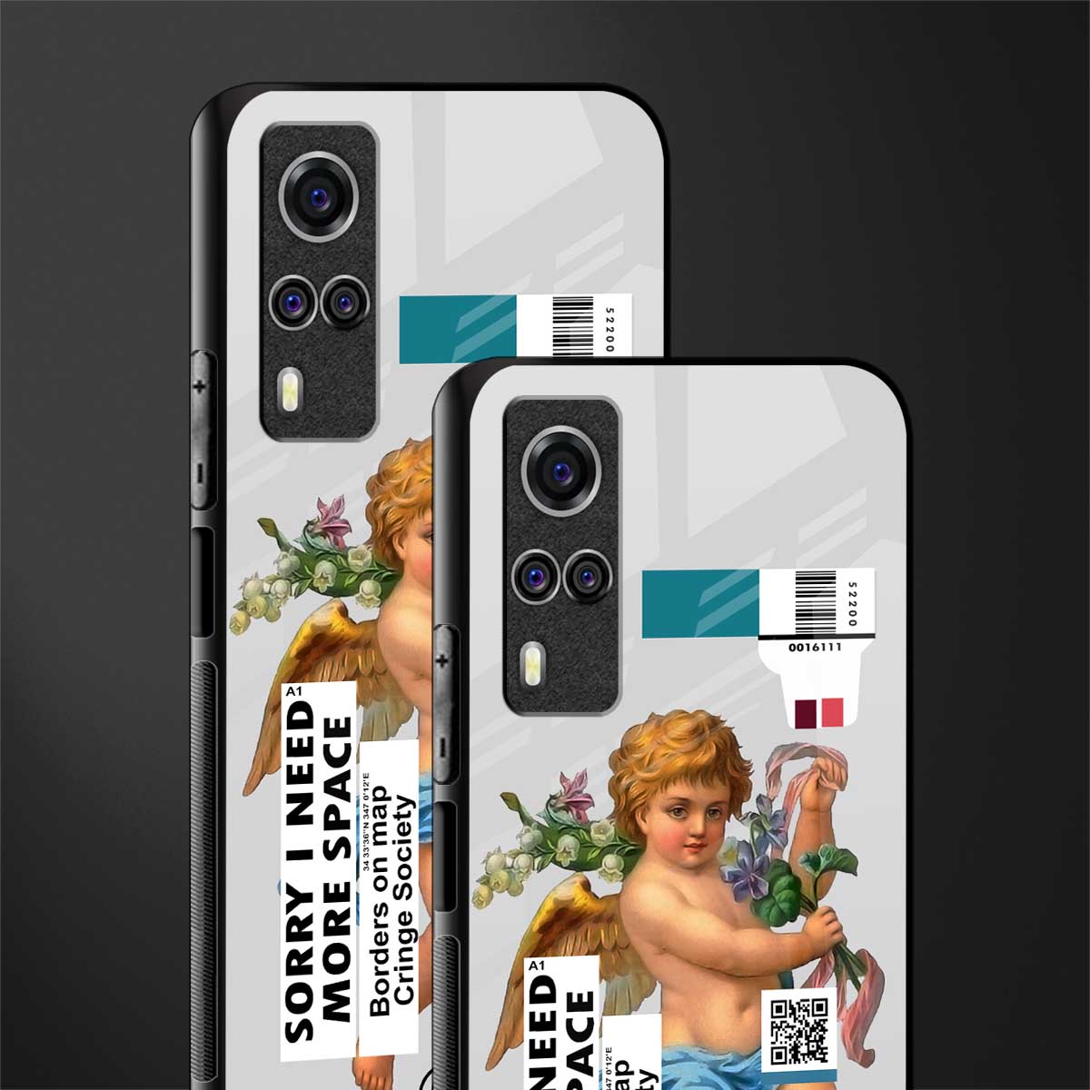 cringe society glass case for vivo y51 image-2