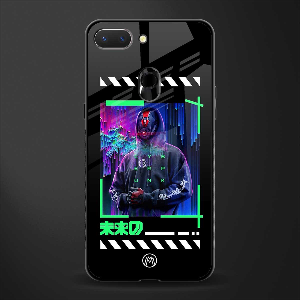 cyberpunk glass case for oppo a5 image