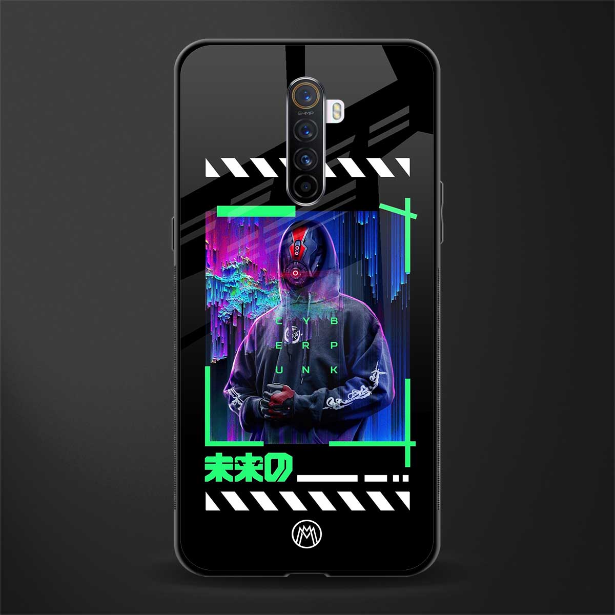cyberpunk glass case for realme x2 pro image