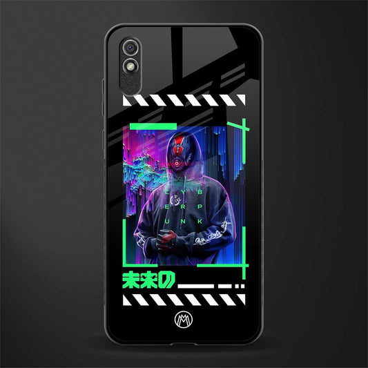 cyberpunk glass case for redmi 9i image