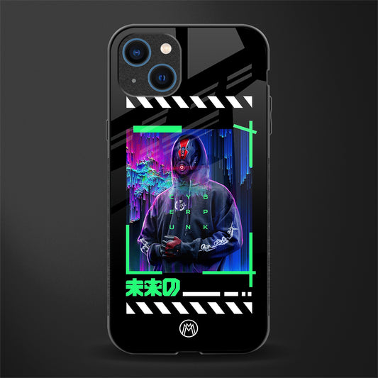cyberpunk glass case for iphone 14 image