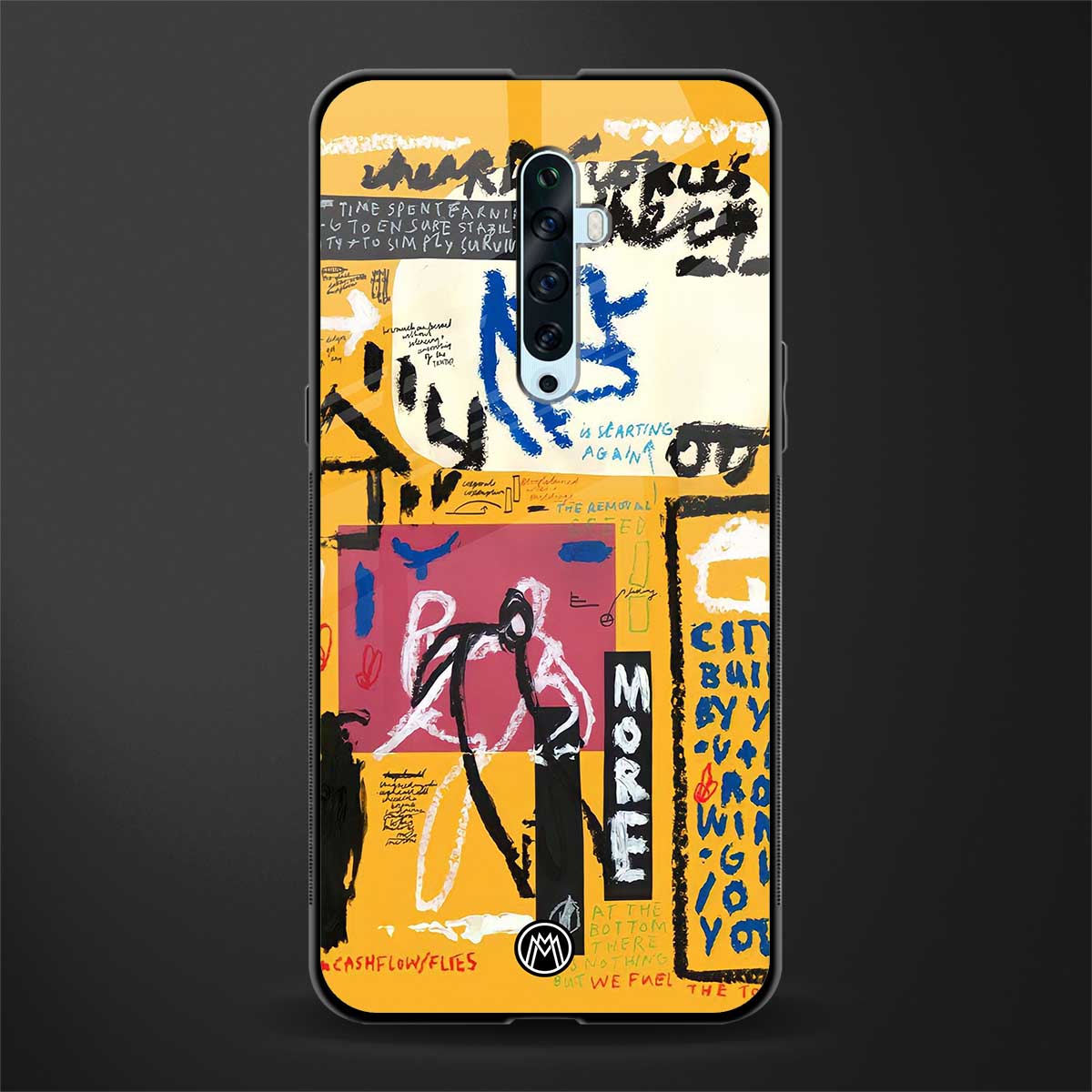 daily dose of motivation glass case for oppo reno 2f image