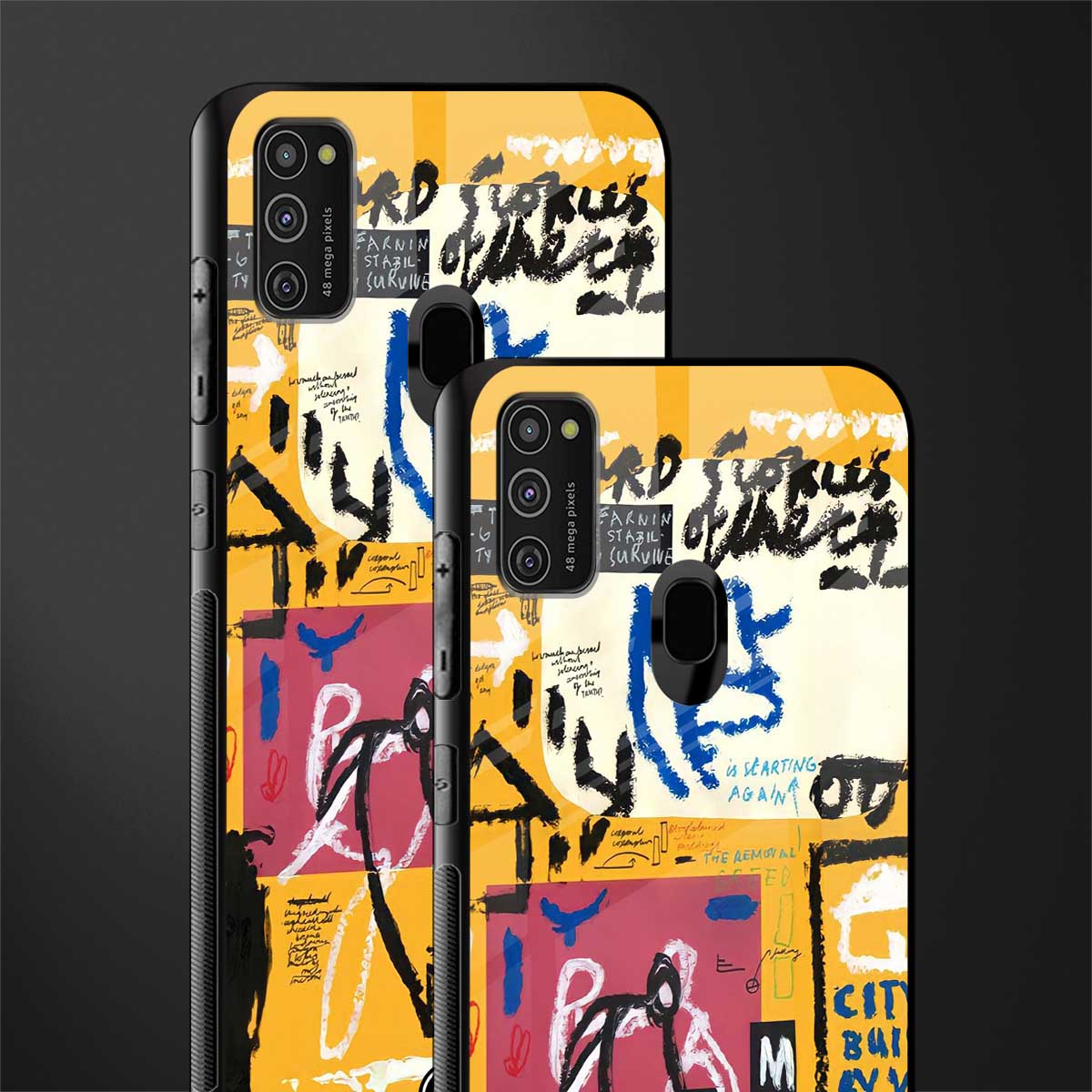daily dose of motivation glass case for samsung galaxy m21 image-2
