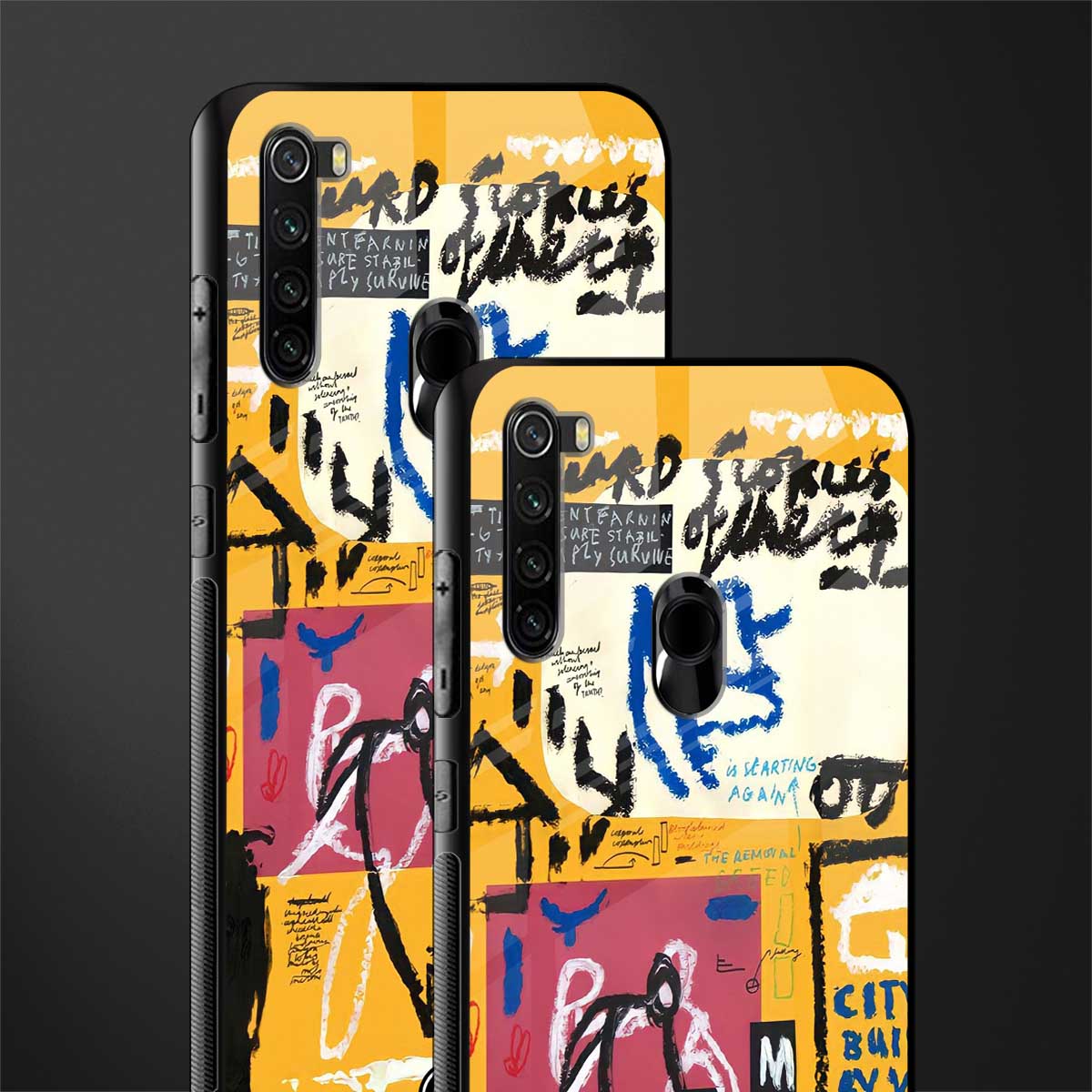 daily dose of motivation glass case for redmi note 8 image-2