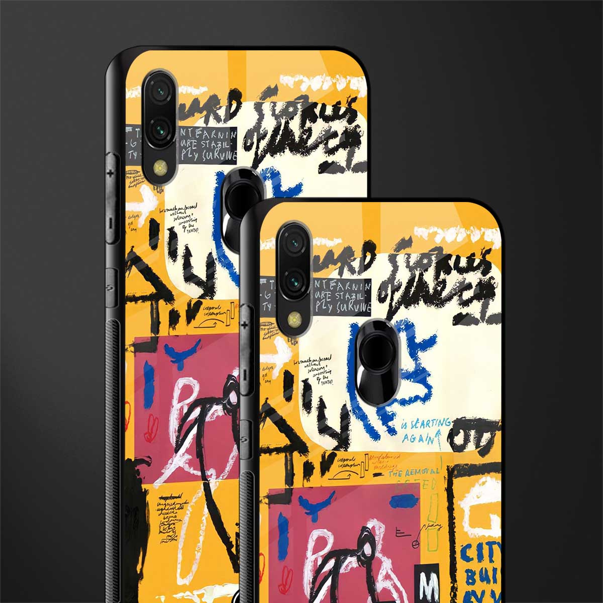 daily dose of motivation glass case for redmi y3 image-2