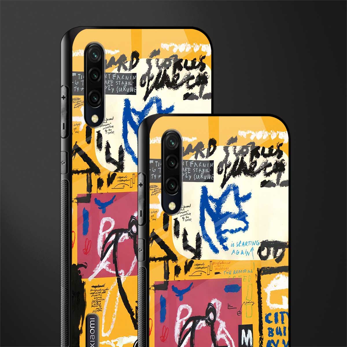 daily dose of motivation glass case for mi a3 redmi a3 image-2