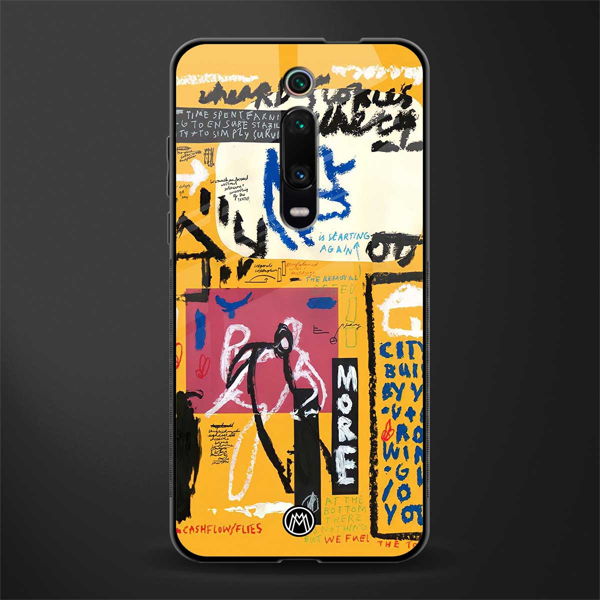 daily dose of motivation glass case for redmi k20 image