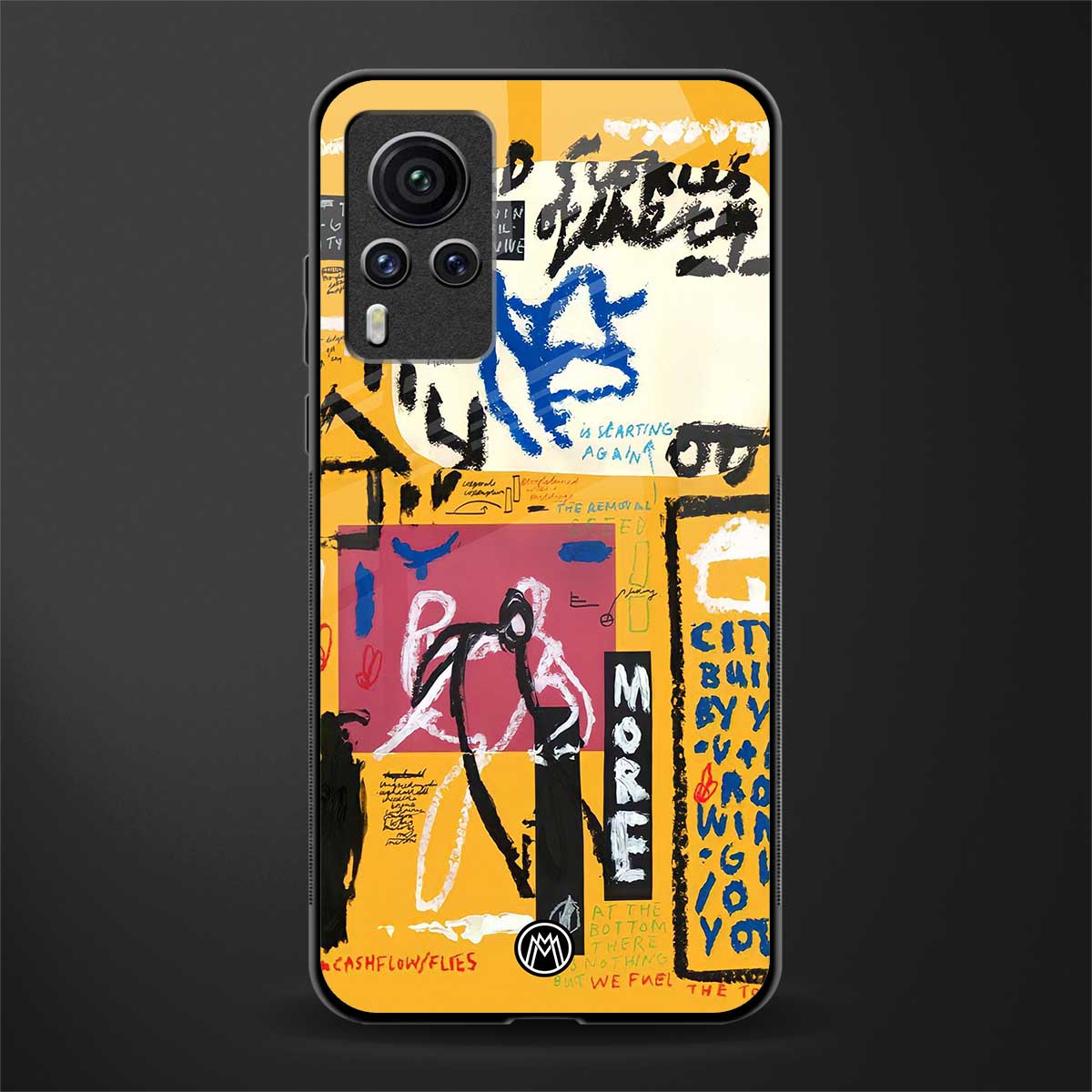 daily dose of motivation glass case for vivo x60 pro image