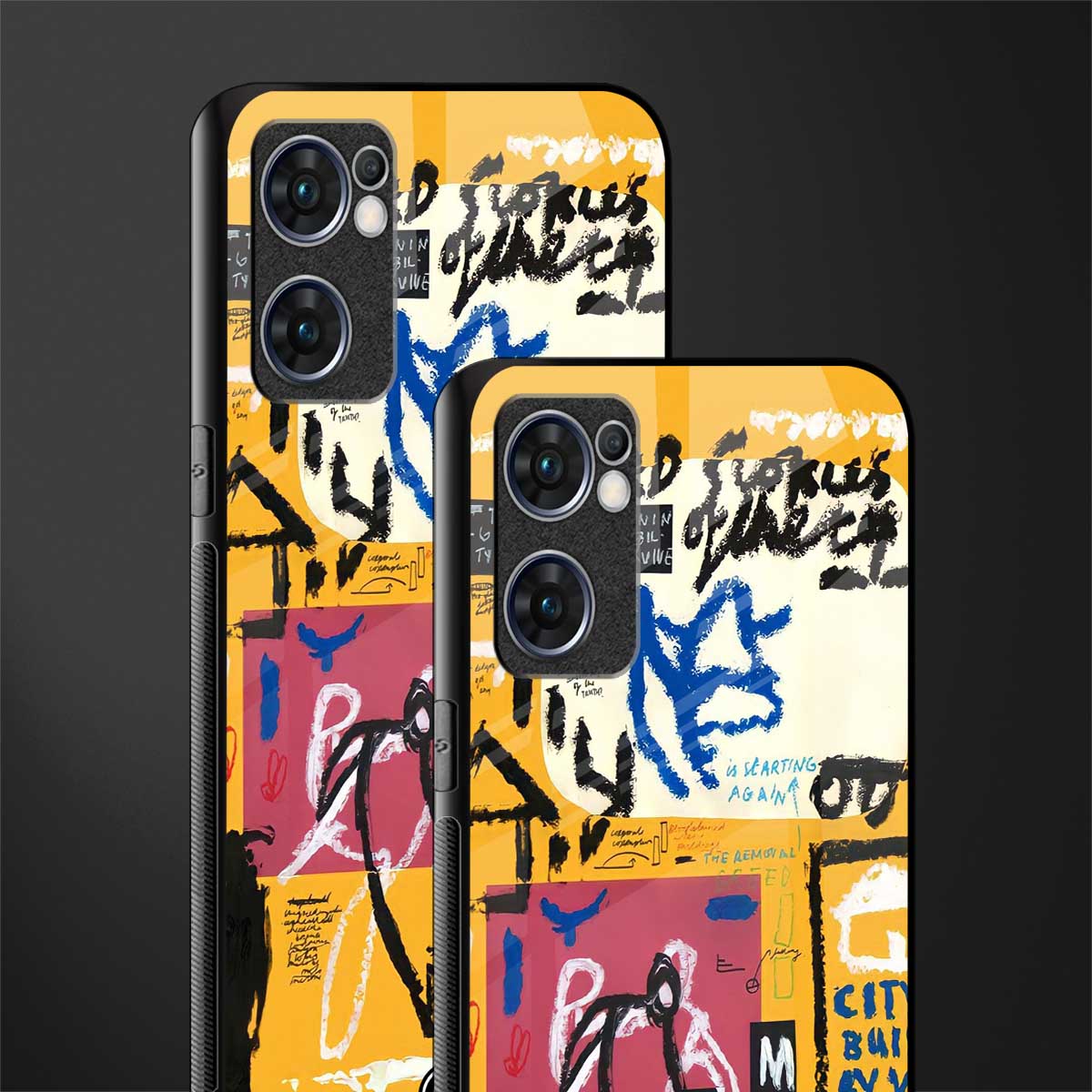 daily dose of motivation glass case for oppo reno7 5g image-2