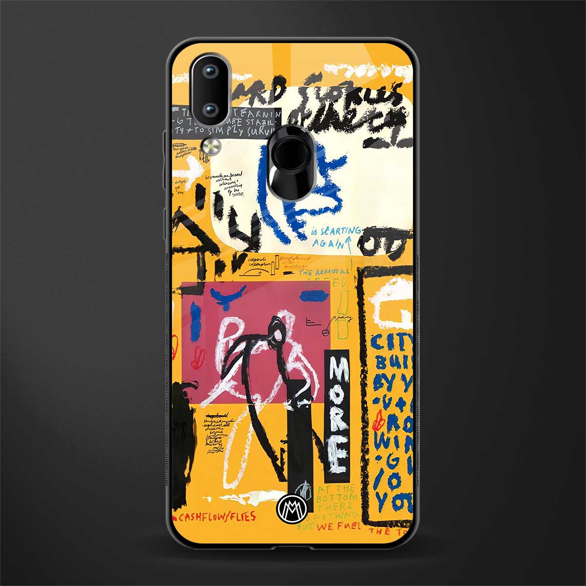 daily dose of motivation glass case for vivo y91 image