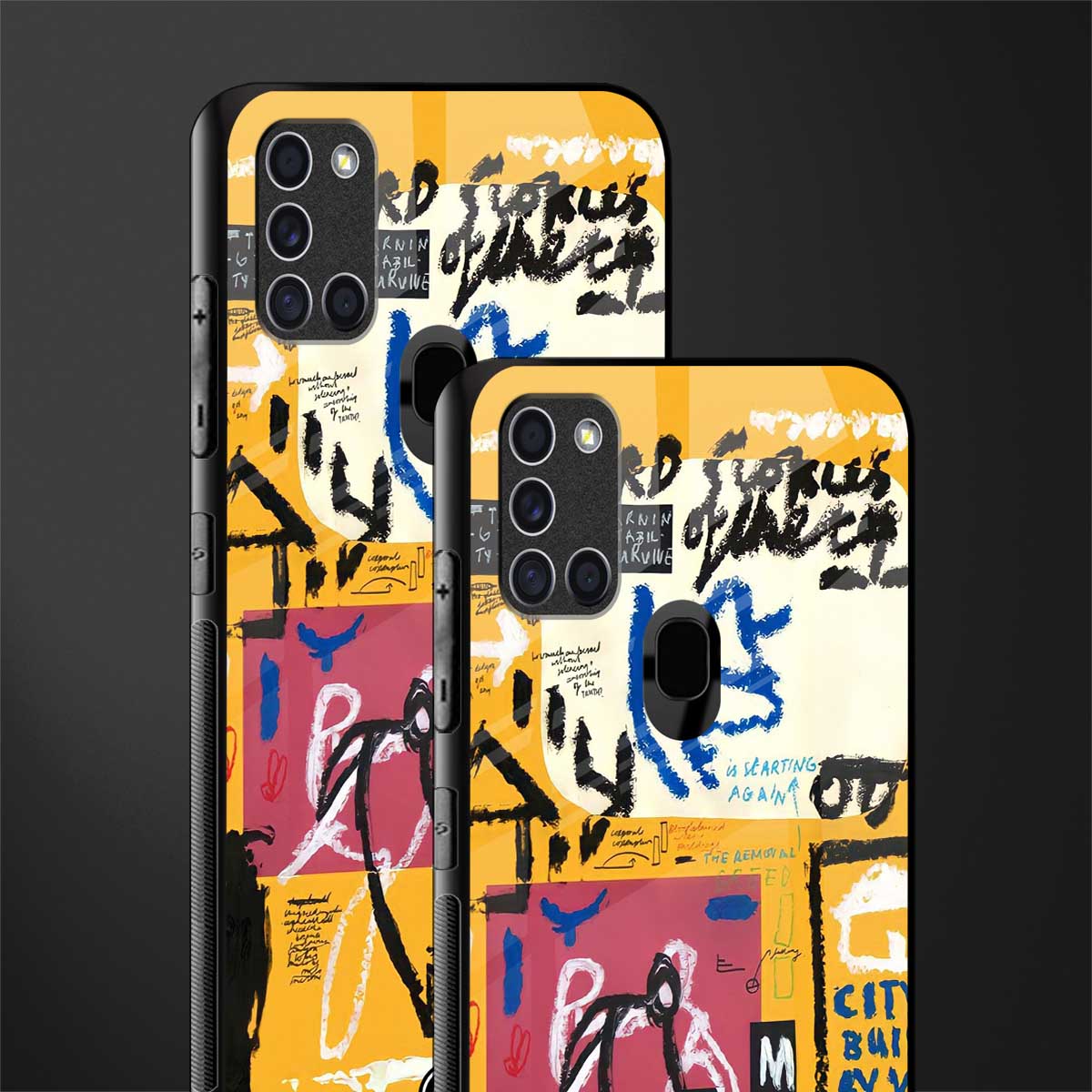 daily dose of motivation glass case for samsung galaxy a21s image-2