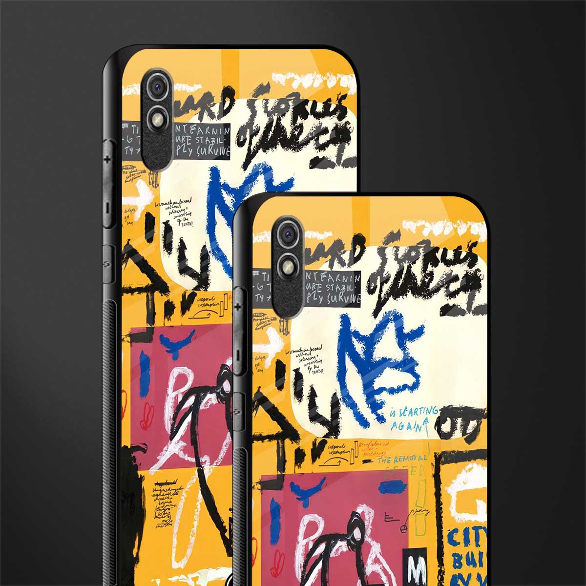 daily dose of motivation glass case for redmi 9a image-2