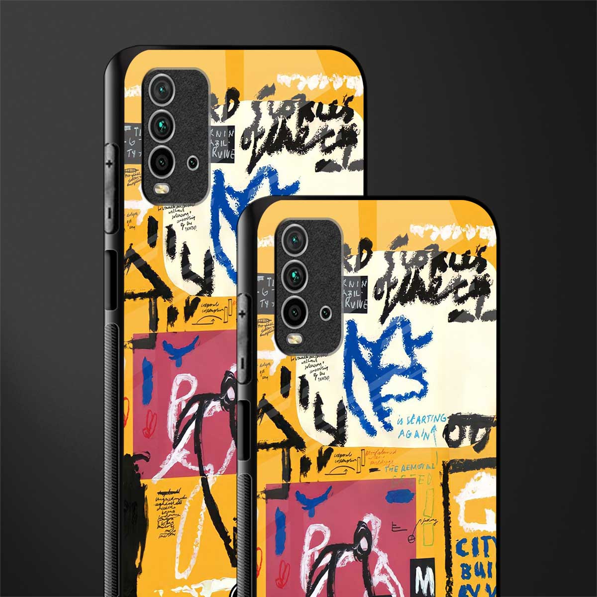 daily dose of motivation glass case for redmi 9 power image-2