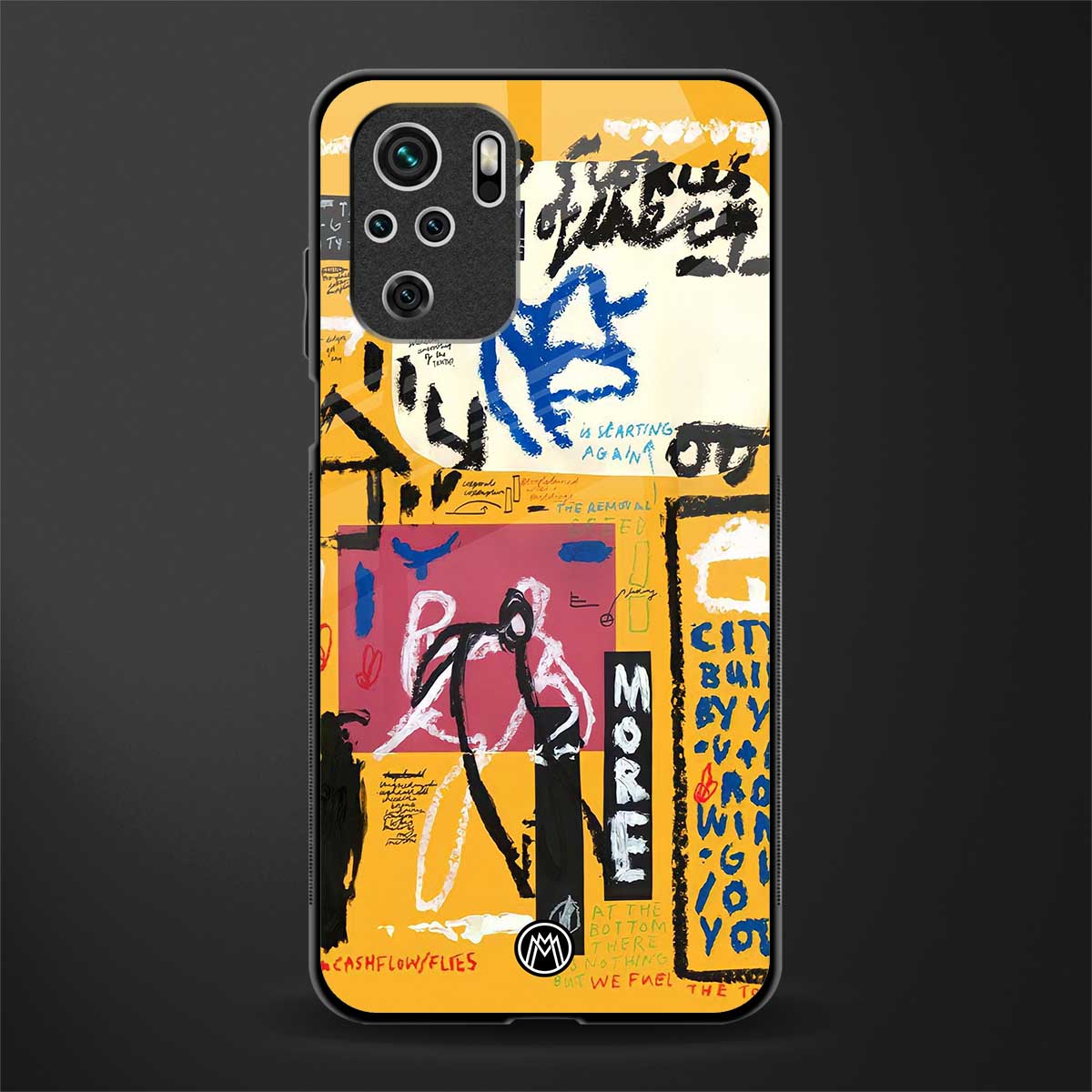 daily dose of motivation glass case for redmi note 10s image