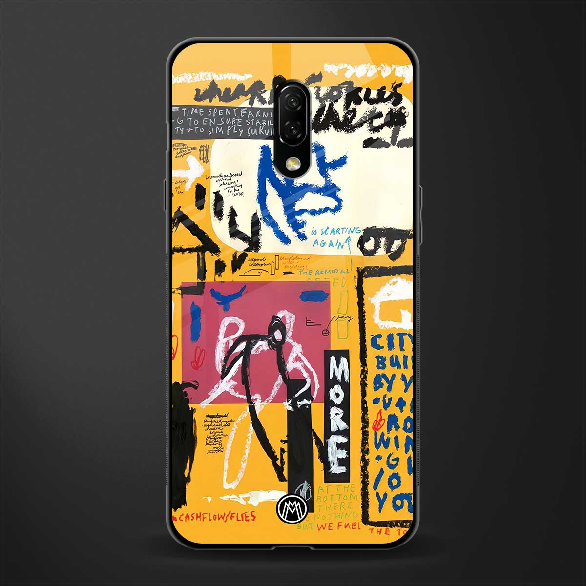 daily dose of motivation glass case for oneplus 7 image