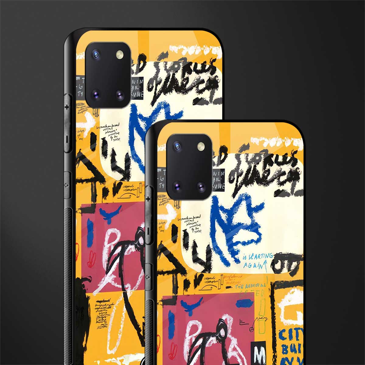 daily dose of motivation glass case for samsung a81 image-2