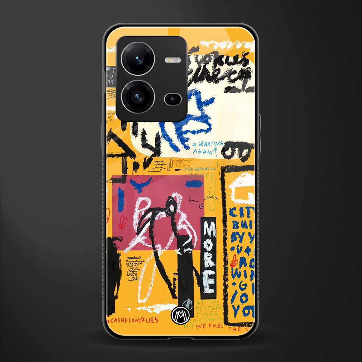 daily dose of motivation back phone cover | glass case for vivo v25-5g